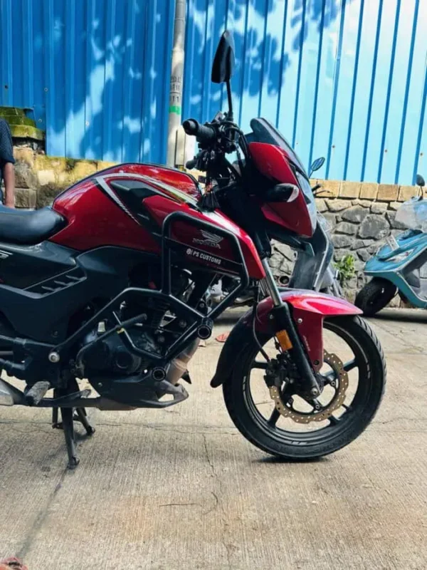 Honda SP 160 Crash Guard with Sliders - PS Customs