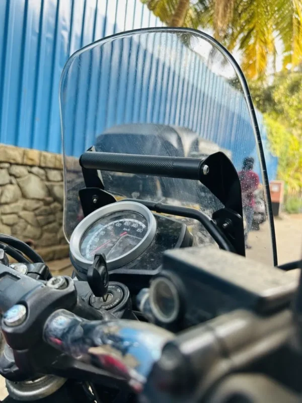 Honda RS / CB 350 GPS mount (windscreen version) - PS Customs