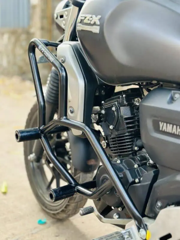Yamaha FZ X Crash Guard with Sliders - PS customs - Image 2