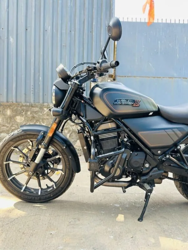 Harley Davidson 440 X Crash Guard with slider - PS Customs