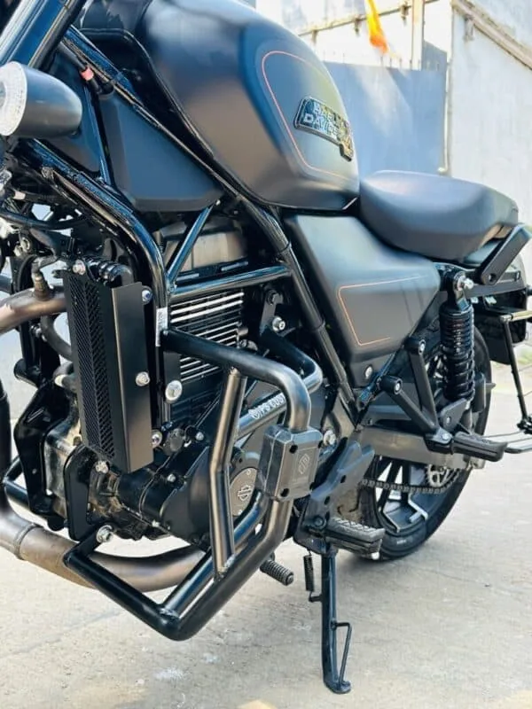 Harley Davidson 440 X Crash Guard with slider - PS Customs - Image 3