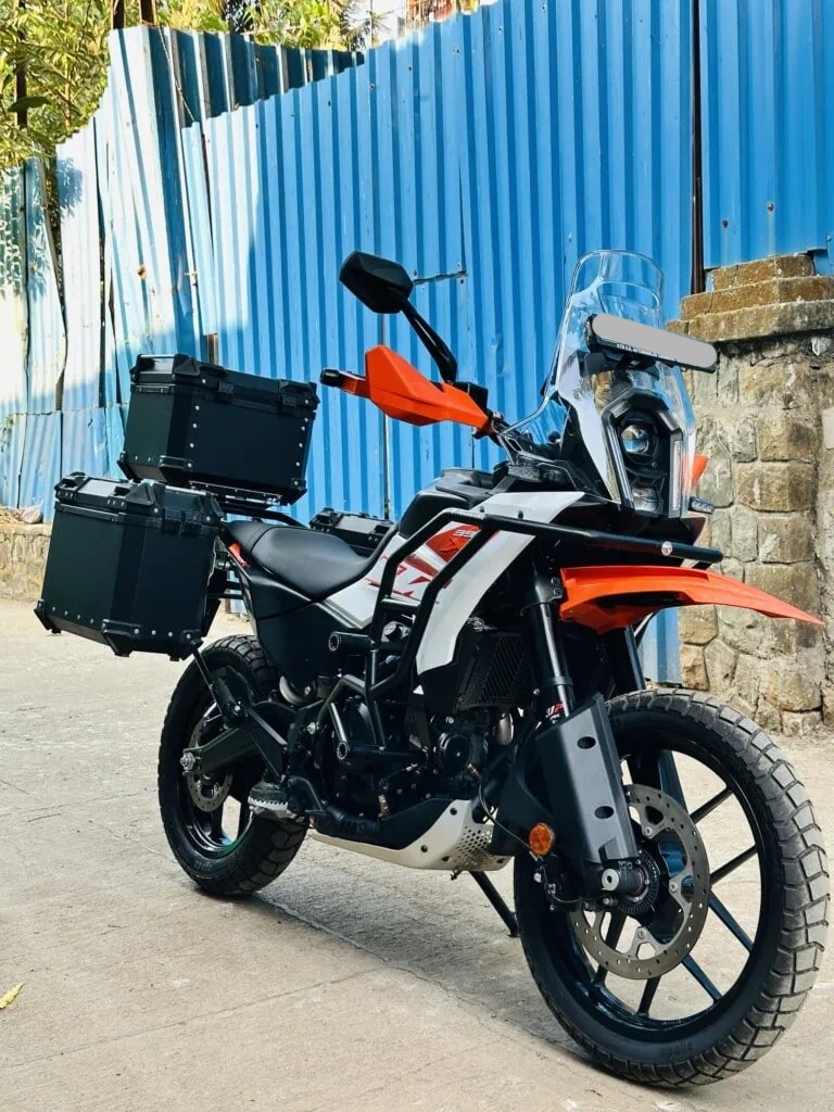 Ktm Adventure 250 / 390 X / S Saddle Stay with top Rack (Without Box) - PS Customs - Image 4