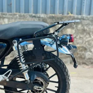 Honda Highness CB 350 Saddle Stay with Top Rack - PS Customs