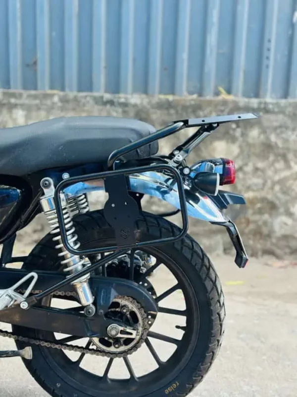 Honda Highness CB 350 Saddle Stay with Top Rack - PS Customs