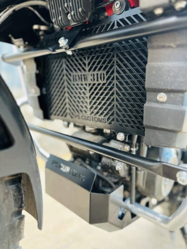 BMW 310 GS / R / RR Radiator Grill – PS Customs – 786 Riders