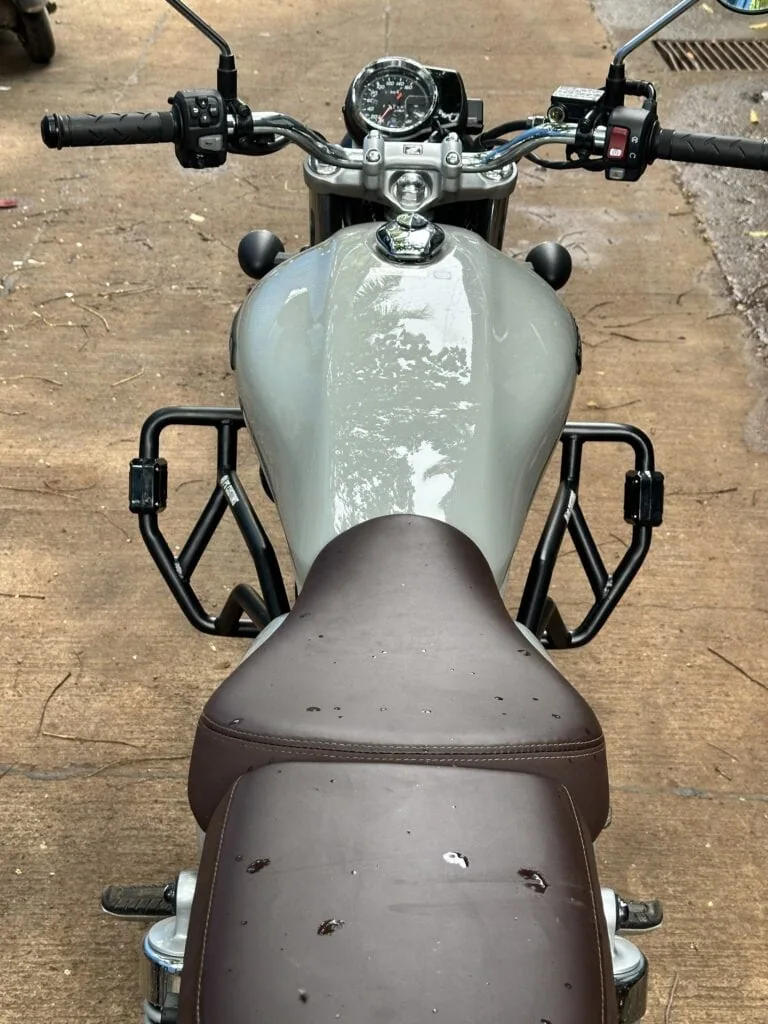 Honda Highness CB 350 Retro style Crash Guard - PS Customs - Image 2