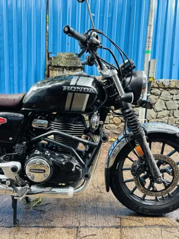 Honda Highness CB 350 Crash Guard with 4 Sliders - PS Customs - Image 2