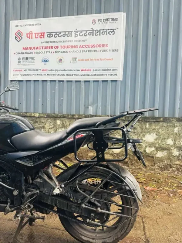 Bajaj pulsar N160-N250 / F160-F250 Saddle Stay with Top Rack - PS Customs