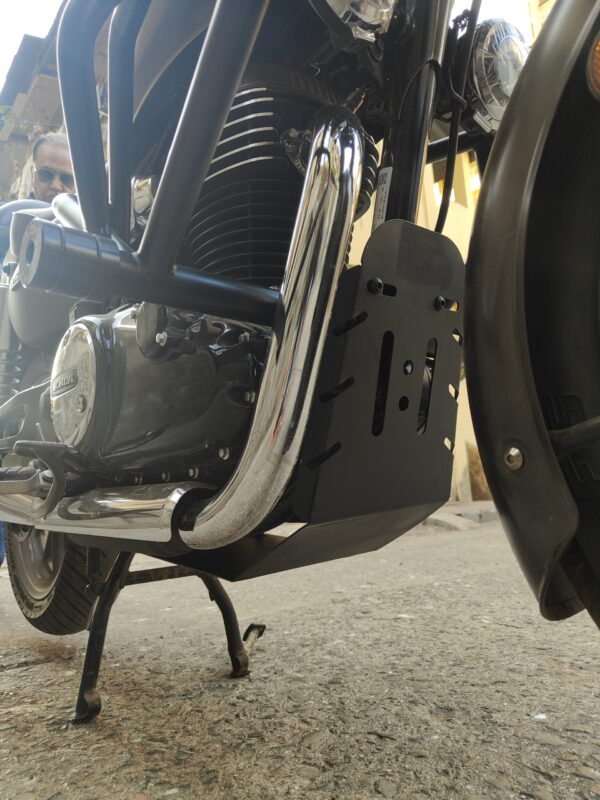 Honda CB 350 Engine Sump Guard - BS Auto - Image 2
