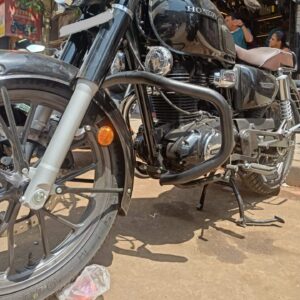 Honda CB 350 Oval Shape Leg Guard Stainless Steel- BS Auto