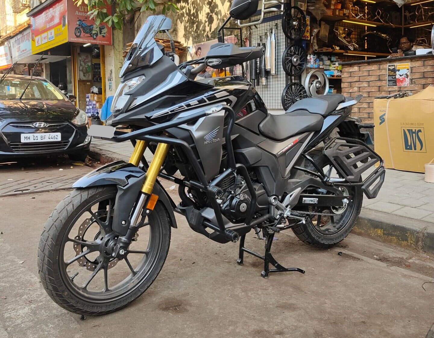 Honda NX 200 / CB 200 X Crash guard - Bs Auto