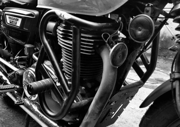 Honda Hiness CB 350 / CB 350 RS Slider Crash Guard- BS Auto - Image 4