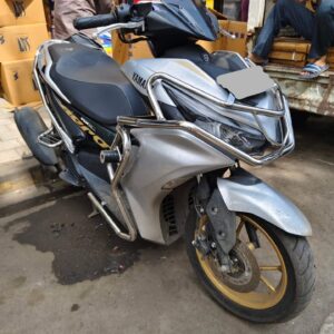 Yamaha Aerox 155 Crash Guard with Footrest - BS Auto