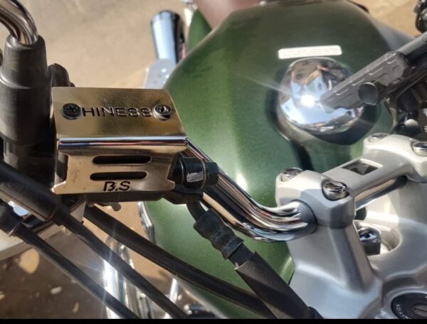 Honda Hiness CB 350 Master Cylinder Cap Stainless Steel- BS Auto - Image 3