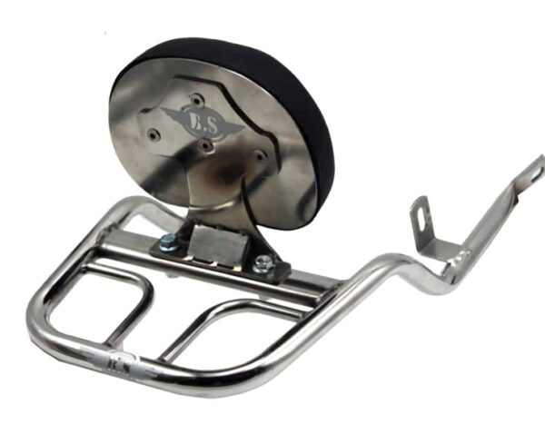 Honda Hiness CB 350 Backrest Stainless Steel- BS Auto - Image 2