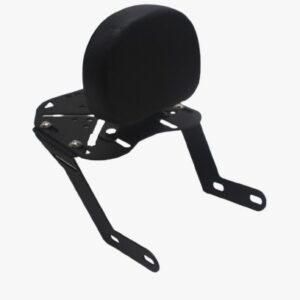 Honda CB 350 RS Backrest with TopRack Stainless Steel - BS Auto