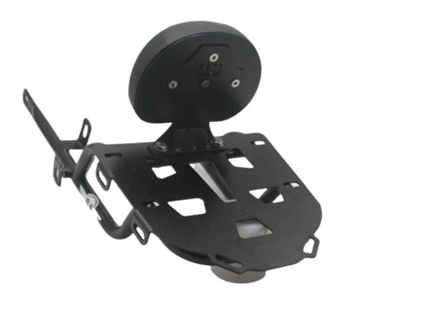 Honda Hiness CB 350 Backrest with TopRack v2 Stainless Steel - BS Auto