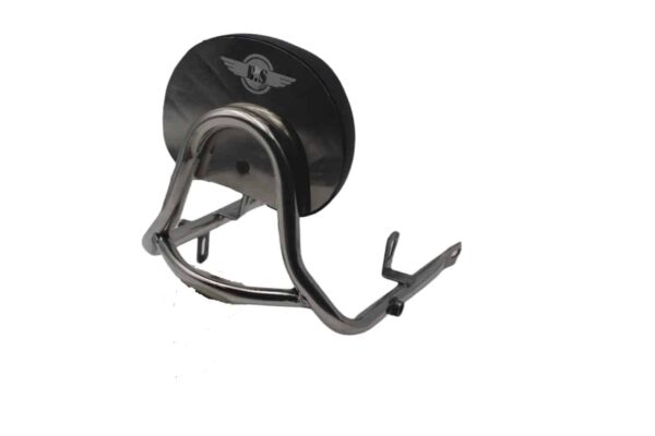 Honda Hiness CB 350 Backrest Stainless Steel - BS Auto - Image 4