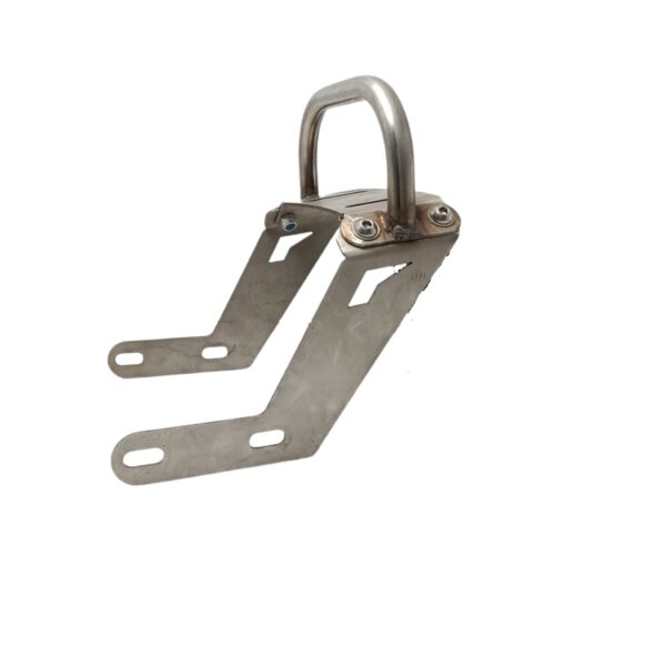 Honda CB 350 RS Backrest with grab handle Stainless Steel - BS Auto - Image 3