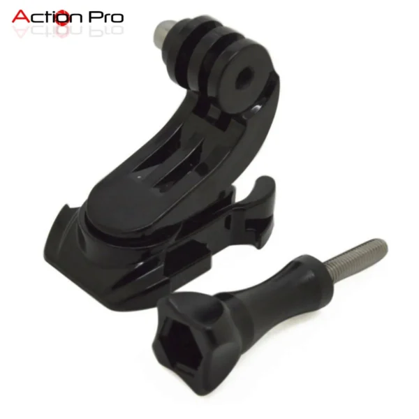 360° Rotatable J-Hook Buckle Base Mount Adapter | Compatible with GoPro (Hero 13–3), DJI, Insta360, Yi, SJCAM & Other Action Cameras - Image 4