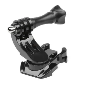 360° Rotatable J-Hook Buckle Base Mount Adapter | Compatible with GoPro (Hero 13–3), DJI, Insta360, Yi, SJCAM & Other Action Cameras