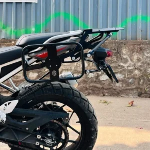 TVS Apache RTX 300 Saddle Stay with Top Rack - PS Customs